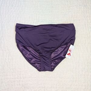 Lands' End Deep Purple Bikini Bottom